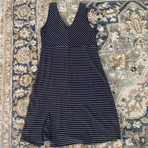 Black and white striped Carve summer dress